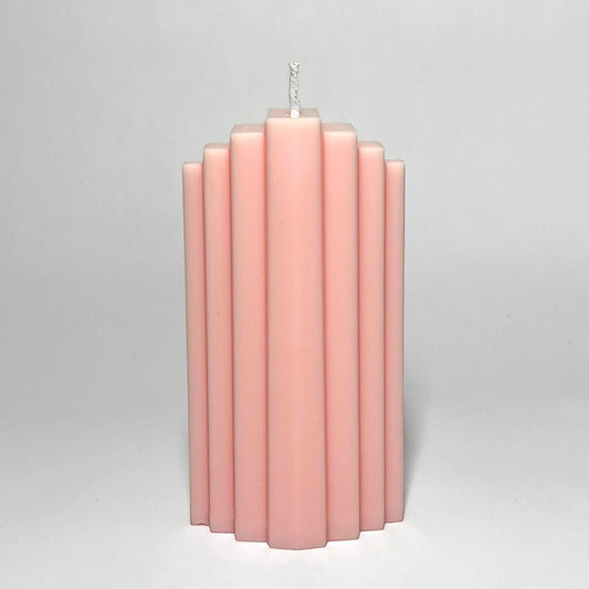 Soy Wax Skyscraper Candle - Pink - Layla Loves