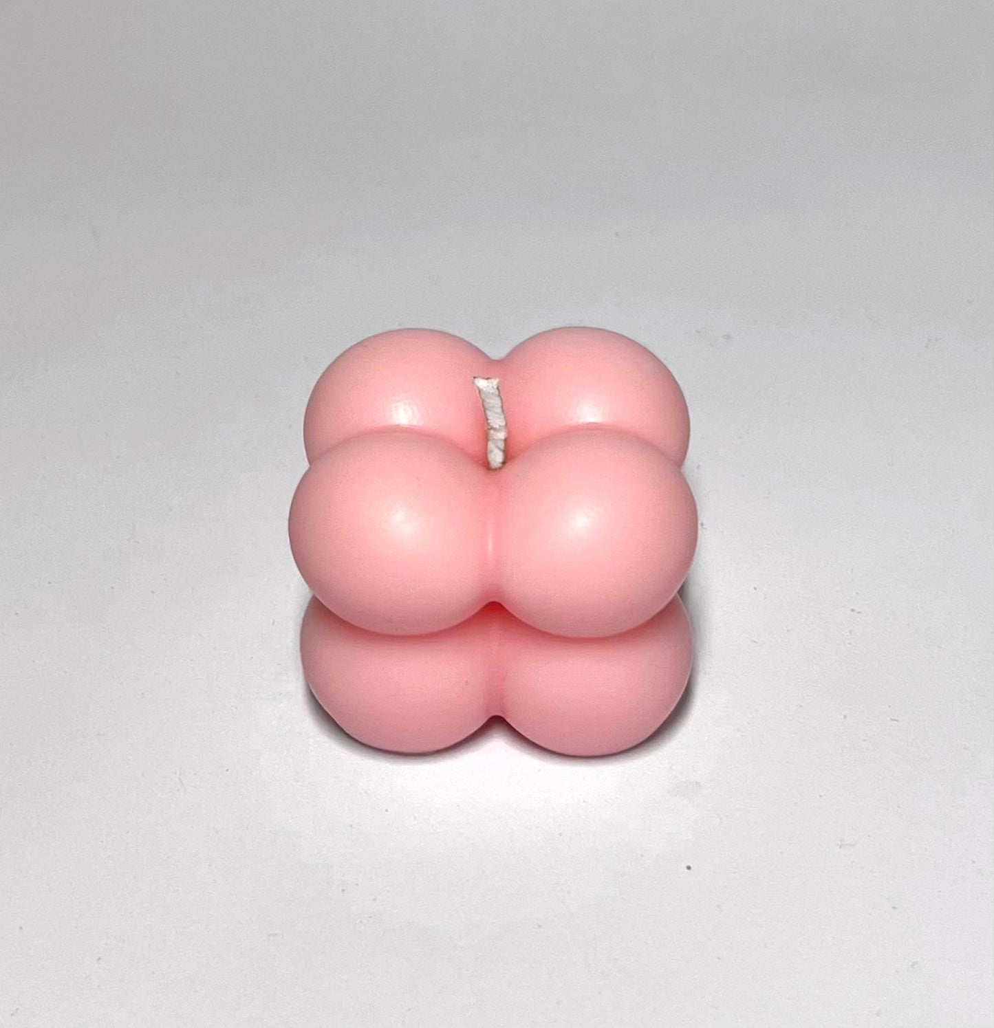 Mini Soy Wax Bubble Candle - Pink - Layla Loves