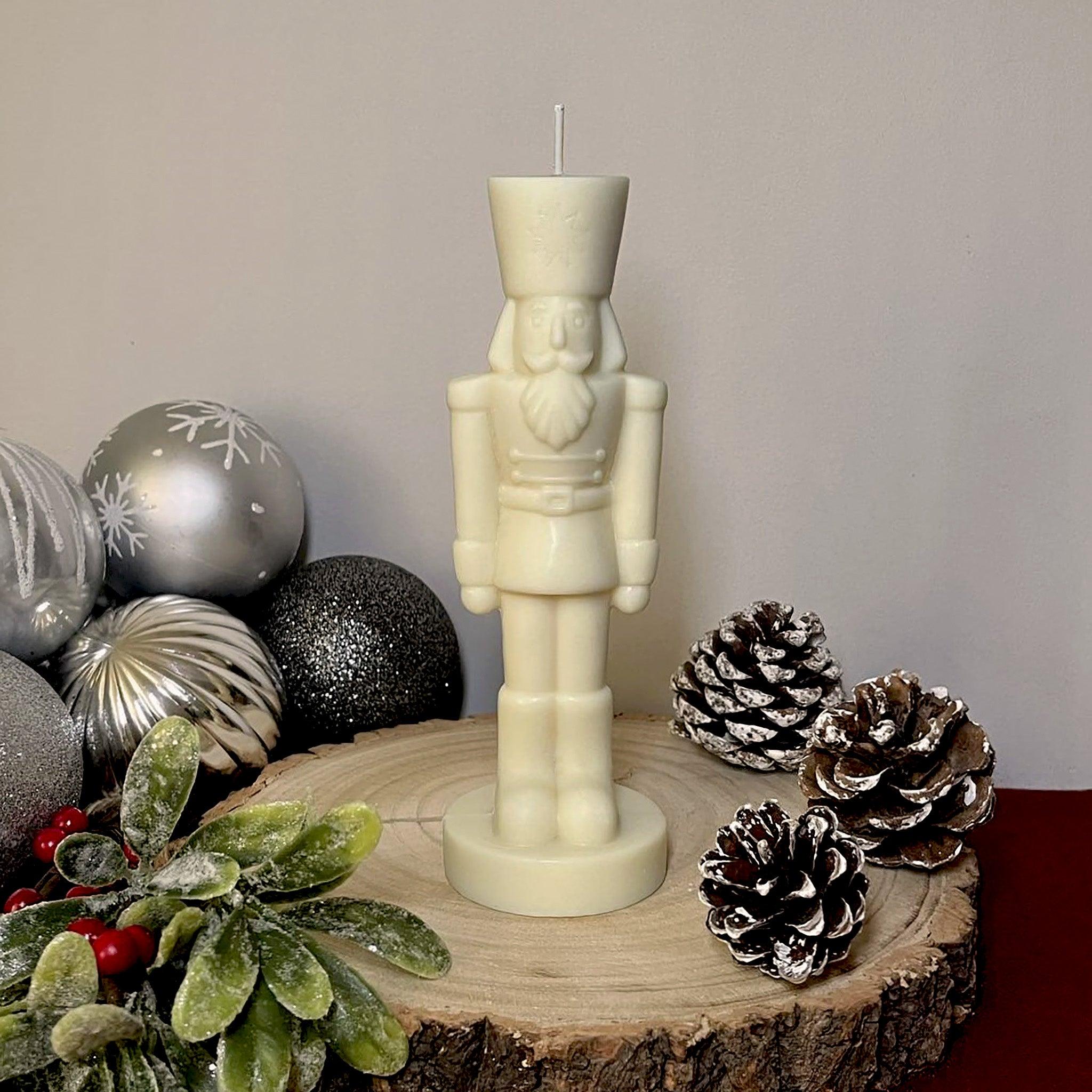 Nutcracker hot pedestal candle holders